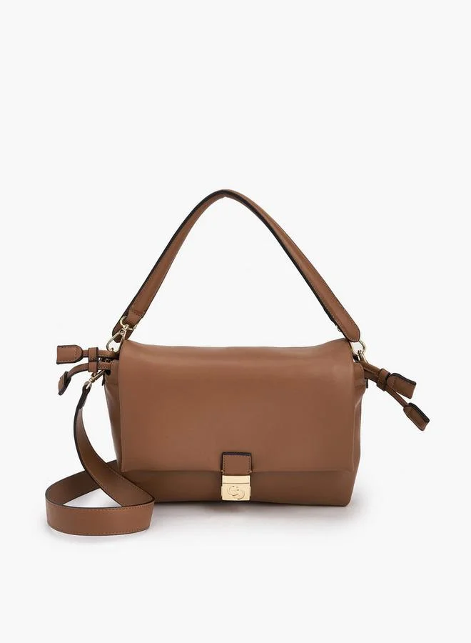 سيليست Solid Crossbody Bag with Detachable Strap